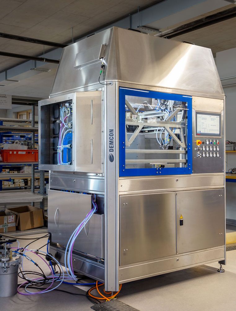 advanced paint testing spray booth-machine